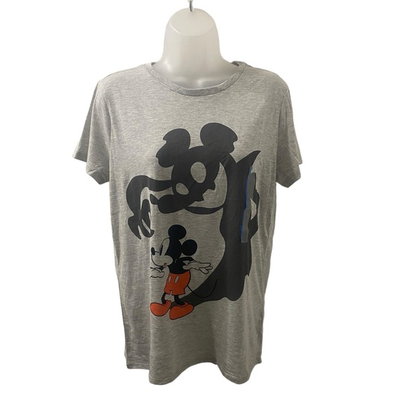 Disney Tops - Disney Mickey Mouse Spooky Shadow Halloween Tee Shirt